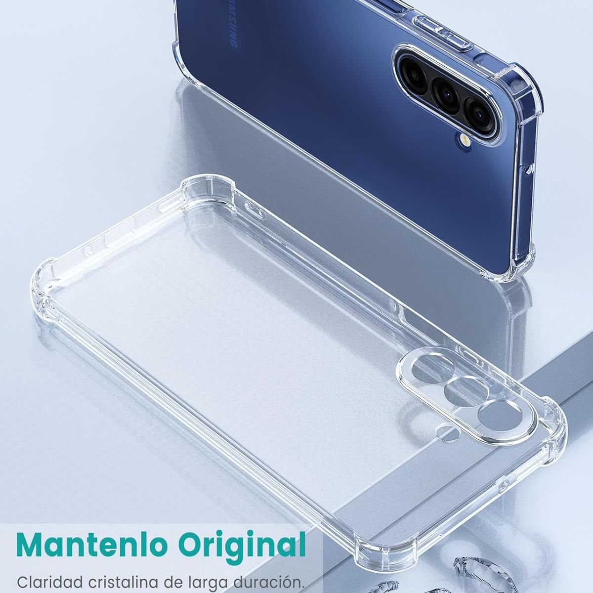 GENERICO - CARCASA PARA GALAXY A17 + PROTECTOR PANTALLA