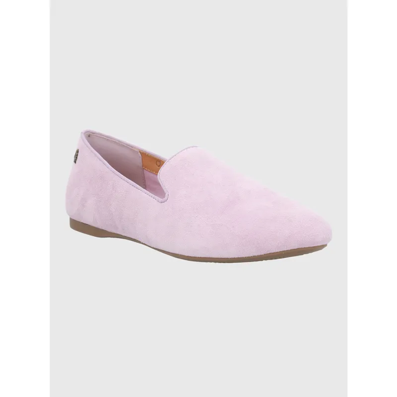 HUSH PUPPIES - Mocasin Cuero Mujer Oda Morado HUSH PUPPIES