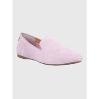 Mocasin Cuero Mujer Oda Morado