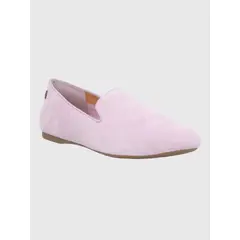 HUSH PUPPIES - Mocasin Cuero Mujer Oda Morado