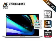 APPLE - SeptiOferta MacBook Pro 16″ 2019 Reacondicionado – i7-9750H Radeon 5300M 16GB/500GB