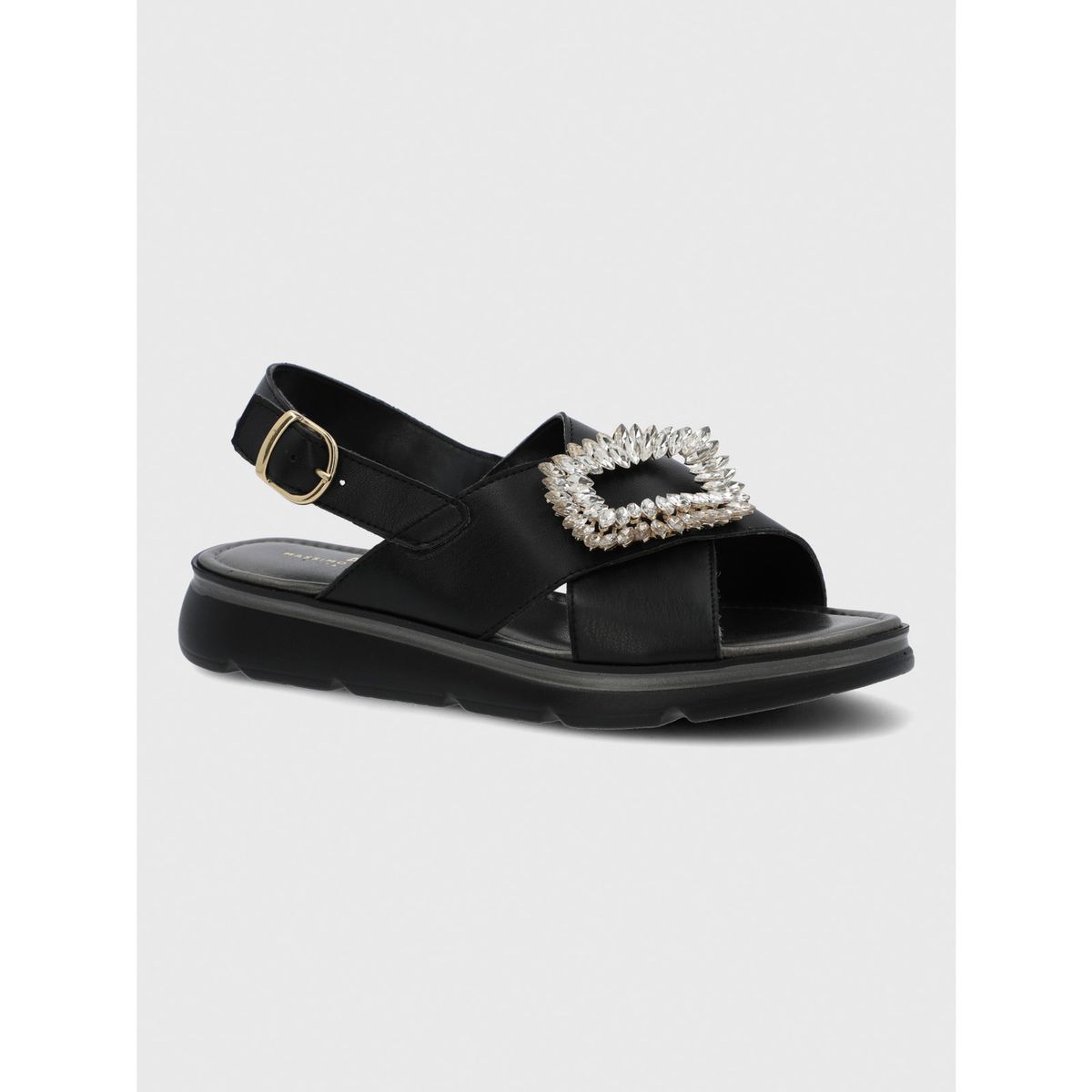 HUSH PUPPIES - Sandalia Cerutti Mujer Gullo Negra HUSH PUPPIES