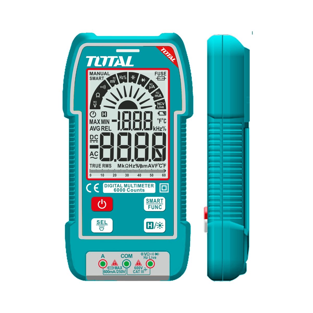 TOTAL TOOLS - Multitester digital 600V Total