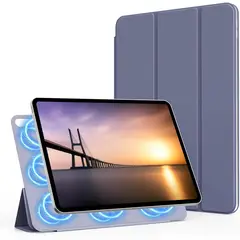 GENERICO - Carcasa Smart Cover Para iPad 10,9 10 / 11 Gen Magnetica Lila