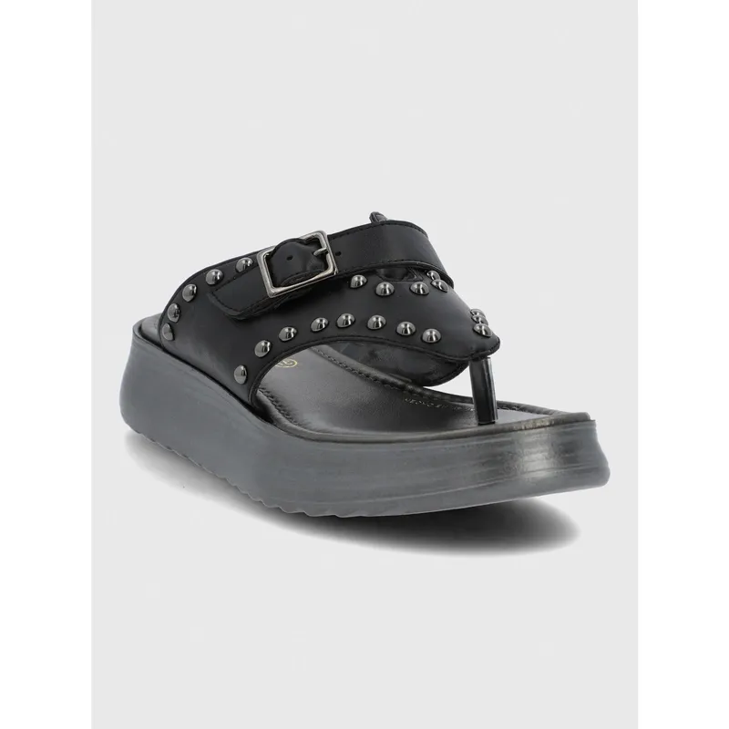 HUSH PUPPIES - Sandalia Cerutti Mujer Liberaza Negra HUSH PUPPIES