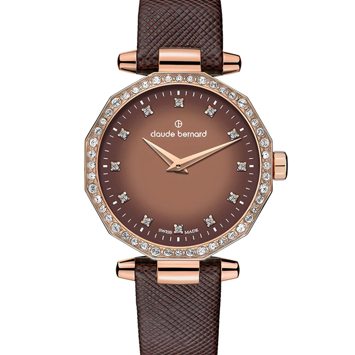 CLAUDE BERNARD - Reloj Claude Bernard Dress Code Marron Mujer