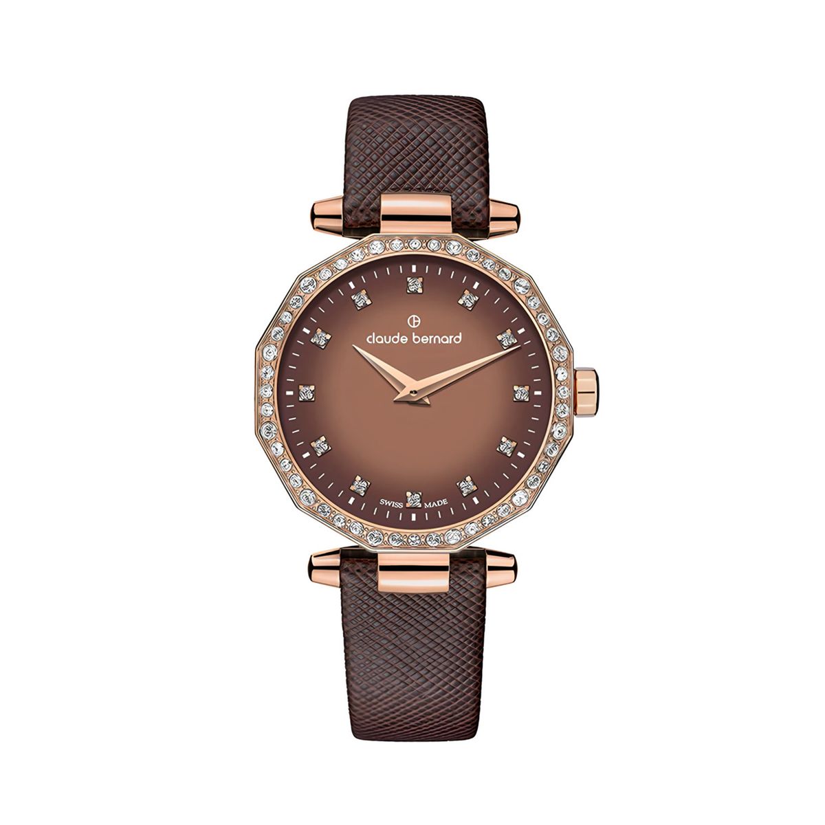 CLAUDE BERNARD - Reloj Claude Bernard Dress Code Marron Mujer