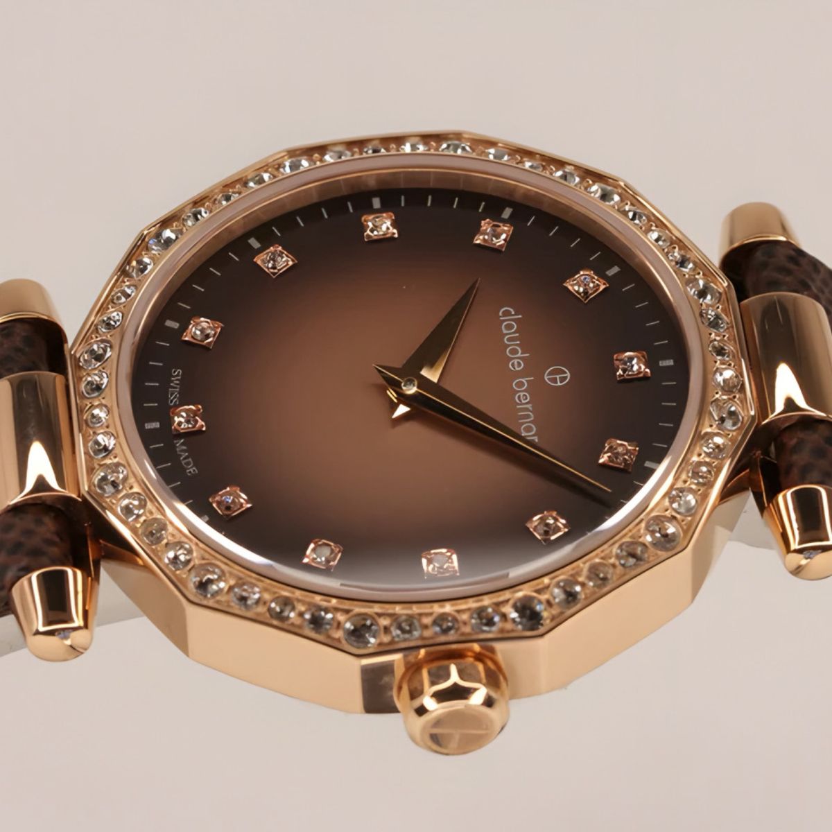 CLAUDE BERNARD - Reloj Claude Bernard Dress Code Marron Mujer