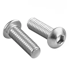 GENERICO - Perno Allen M5X16 mm cabeza de botón Pack 50 und