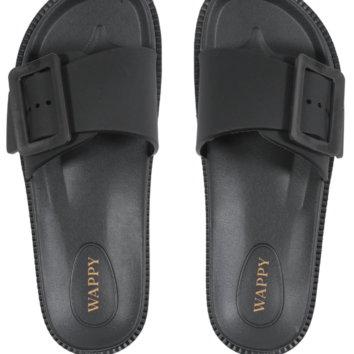 WAPPY TIENDA - Sandalia Mujer Hook Negra Wappy Resistente Al Agua