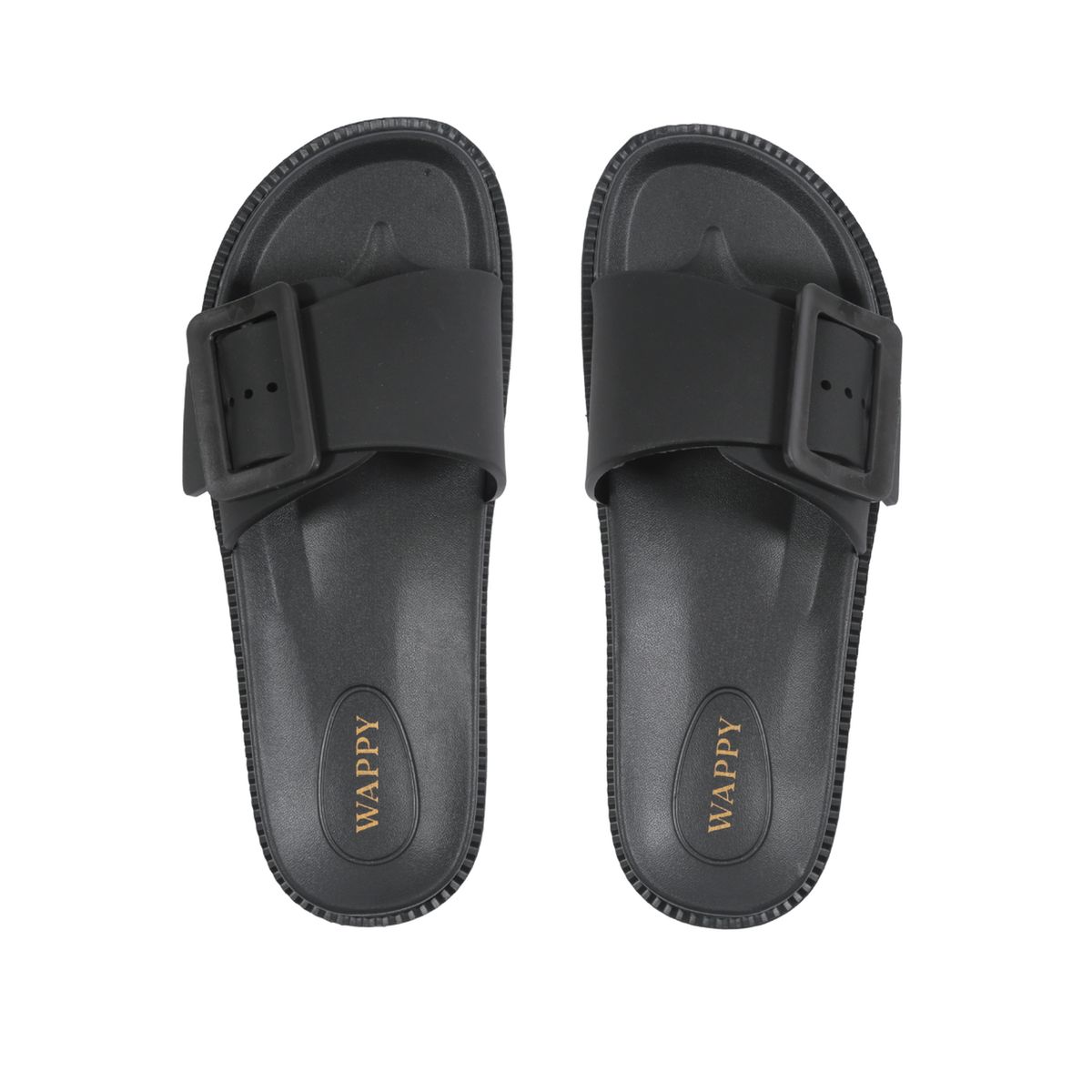 WAPPY TIENDA - Sandalia Mujer Hook Negra Wappy Resistente Al Agua