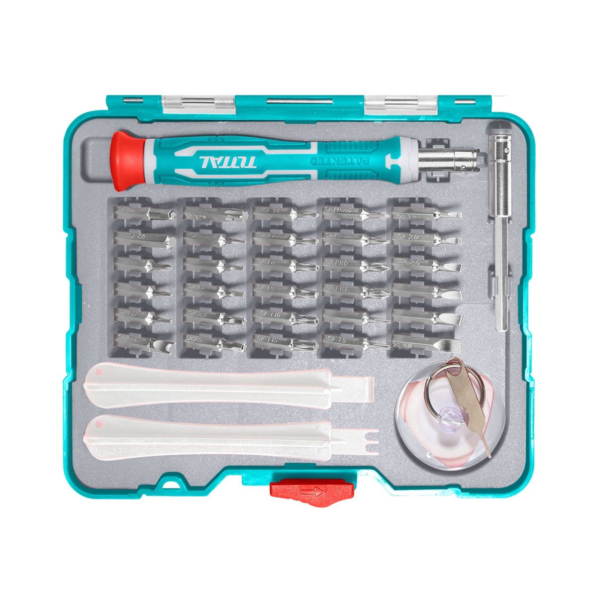 Juego Puntas Destornillador 32 Piezas Total, marca TOTAL TOOLS - Foto 2