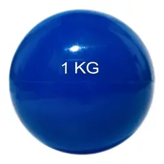 AK SPORT - Balón medicinal silicona sin rebote 1 kilos AkSport Crossfit