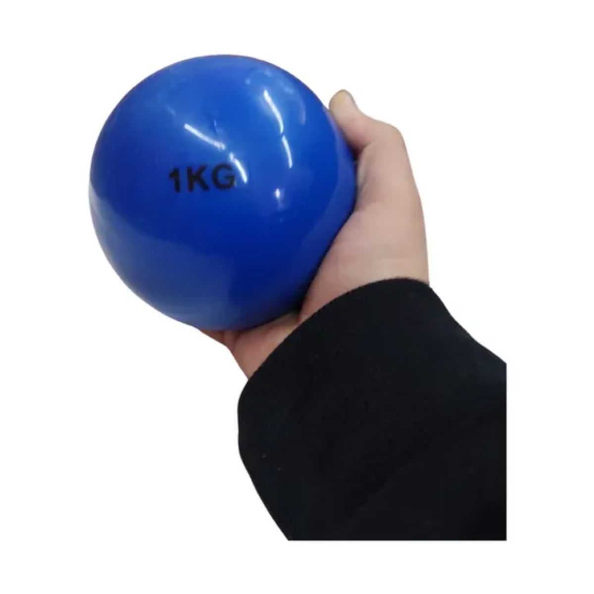 AK SPORT - Balón medicinal silicona sin rebote 1 kilos AkSport Crossfit