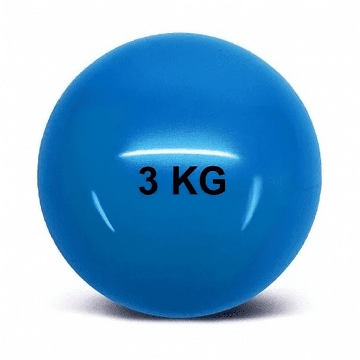 AK SPORT - Balón medicinal silicona sin rebote 3 kilos AkSport Crossfit