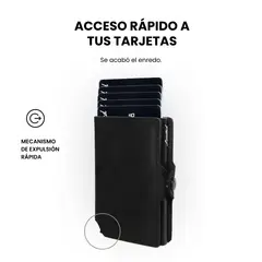 GENERICO - Billetera Tarjetero Anti Clonación Limited Leather