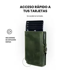 GENERICO - Billetera Tarjetero Anti Clonación Limited Leather