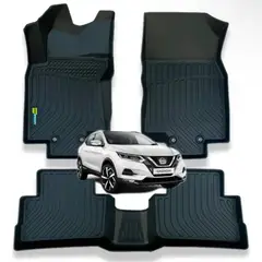 GENERICO - PISOS CALCE PERFECTO PROSPEEDY NISSAN QASHQAI 2014-2022 3PIEZAS