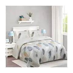 GENERICO - CUBRECAMA QUILT DE VERANO 2 PLAZAS A19