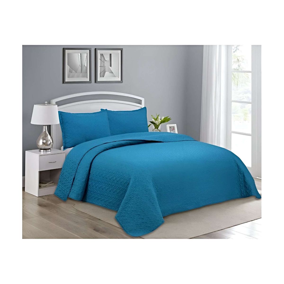 GENERICO - CUBRECAMA QUILT VERANO KING-SUPER KING A11