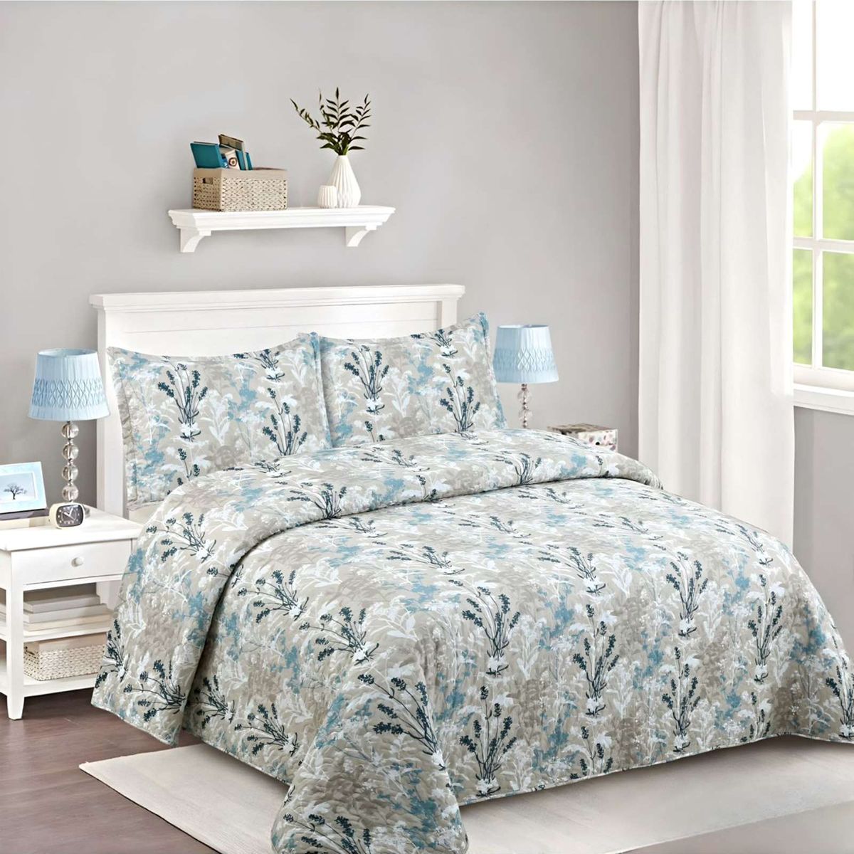 GENERICO - CUBRECAMA QUILT VERANO KING-SUPER KING A21