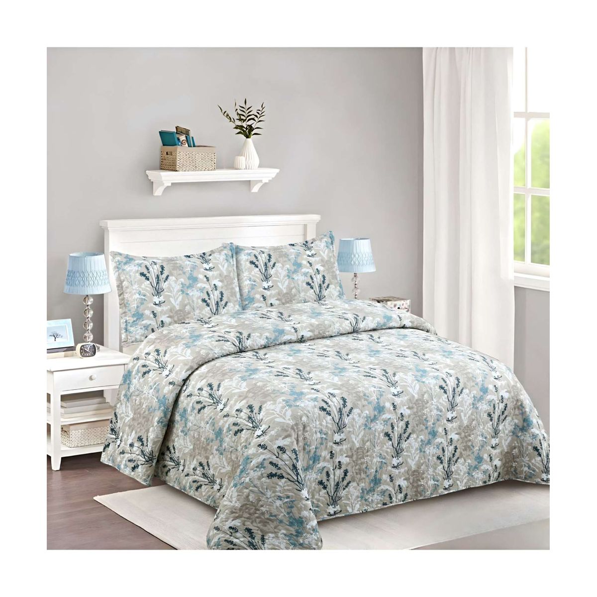 GENERICO - CUBRECAMA QUILT VERANO KING-SUPER KING A21