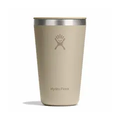HYDRO FLASK - Vaso All Around Press-In Lid 473Ml Blanco Hydroflask