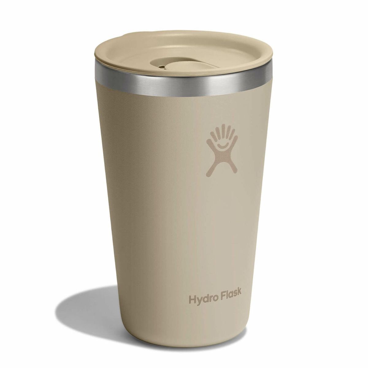 HYDRO FLASK - Vaso All Around Press-In Lid 473Ml Blanco Hydroflask