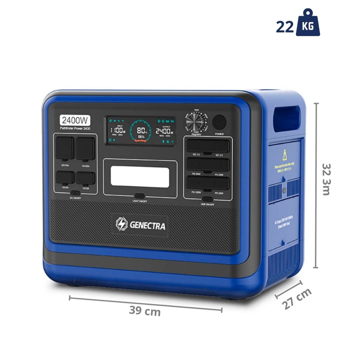 GENECTRA - Estación de Energía PATHFINDER POWER 2400