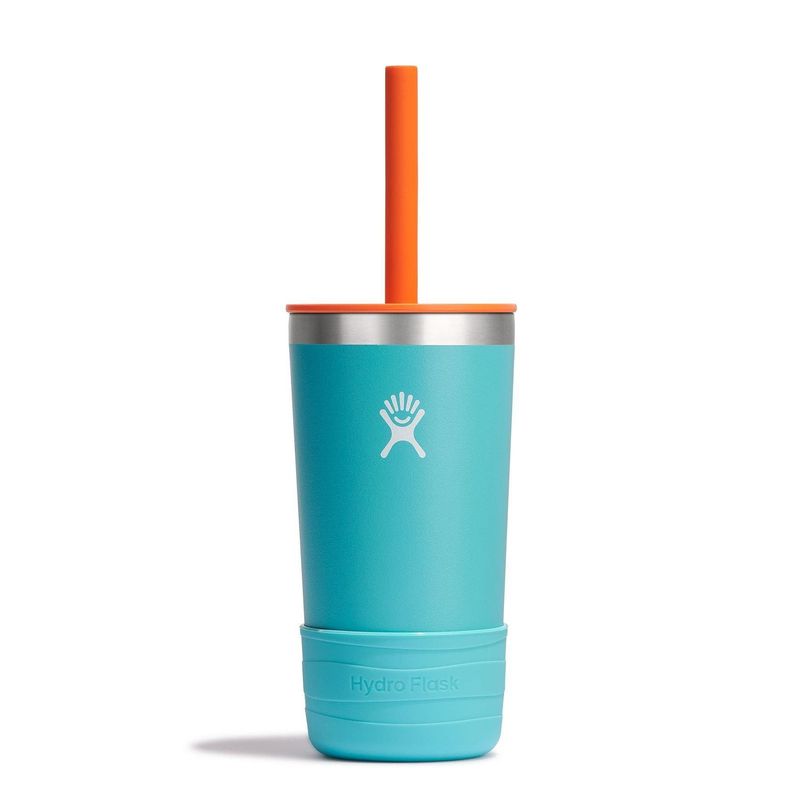 HYDRO FLASK - Vaso Unisex Bombilla Y Funda 354 Ml Azul Hydroflask