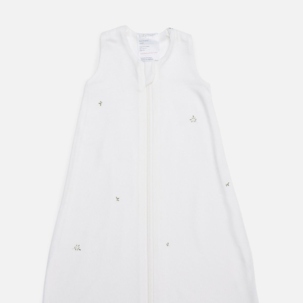 BABYROSEN - Saquito Tencel Hojas Verdes 7-12 Meses