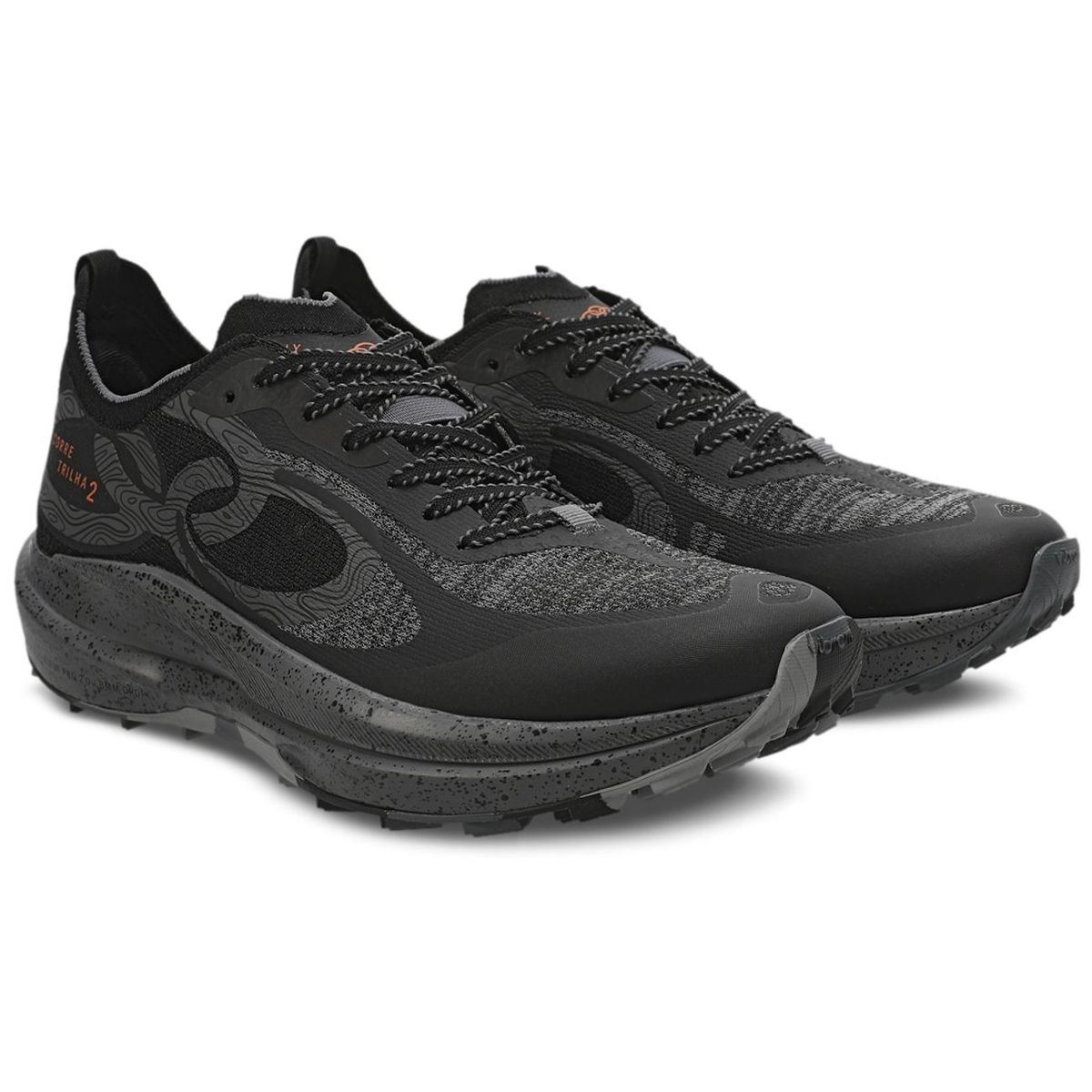 OLYMPIKUS - Zapatilla Trail Running Hombre Corre Trilha 2 Negro