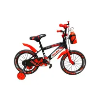 Bicicleta Infantil con Ruedas de Seguridad Aro 16 Rojo