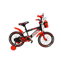 GENERICO - Bicicleta Infantil con Ruedas de Seguridad Aro 16 Rojo