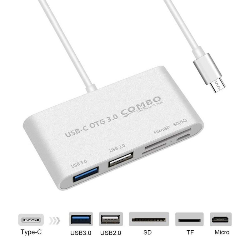 DM - Adaptador USB-C 5 en 1 OTG