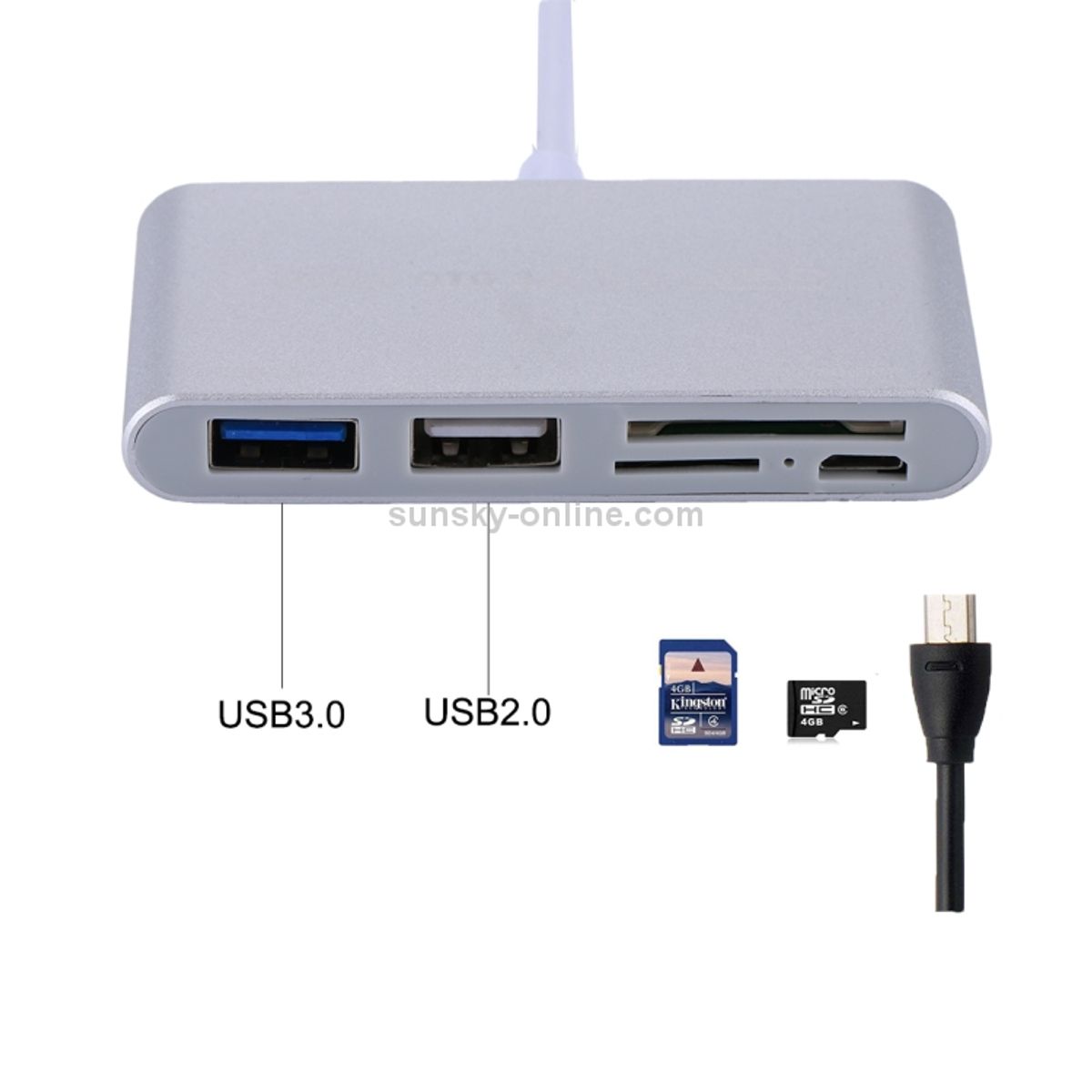 DM - Adaptador USB-C 5 en 1 OTG