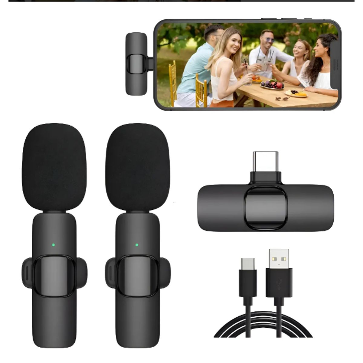 GENERICO - Microfonos Inalambrico Conexion Tipo Usb-c