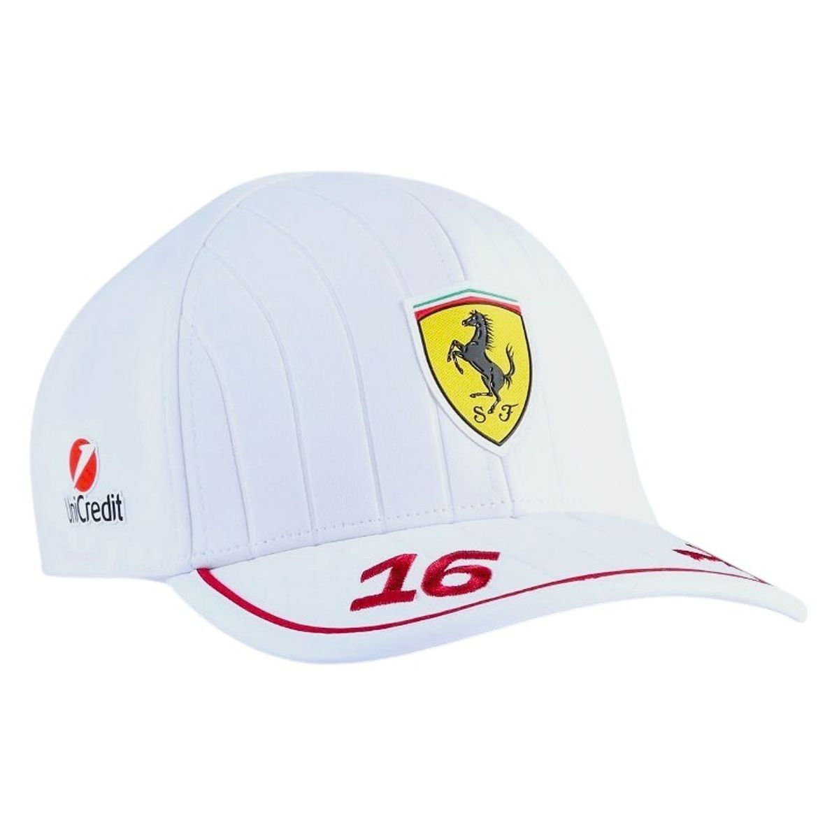 FERRARI - Gorro Jockey Puma Scuderia Ferrari HP Ch.Leclerc GP Miami Oficial 2025