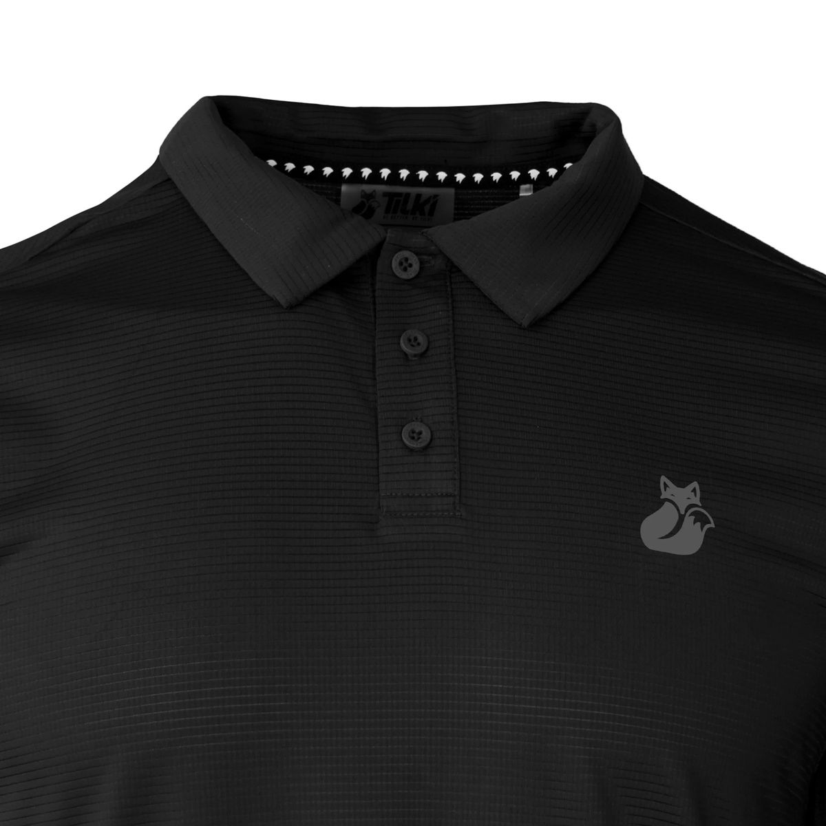 TILKI - Polera Tilki Polo Pro Lehinde NegraGris Tenis Padel