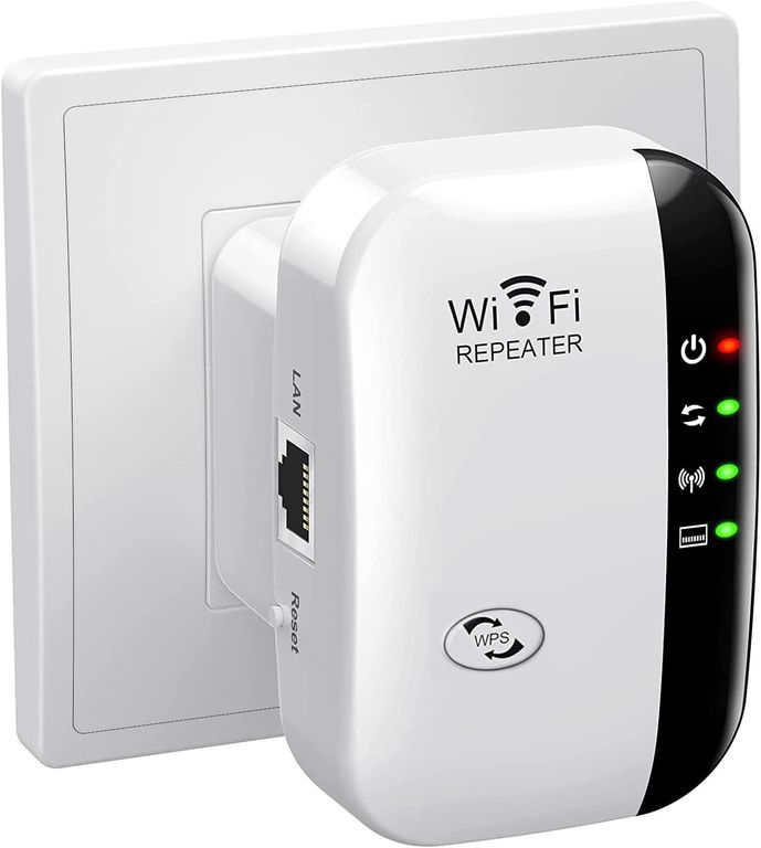MOVI AMPLIFICADOR WIFI KETMICA 300MBPS 24GHZ CON WPS Y PUERTO LAN