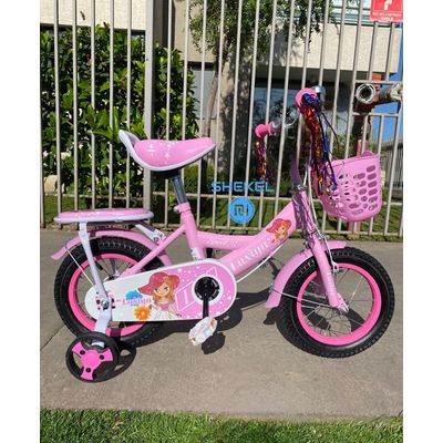 Imagen 2 del producto Bicicleta Infantil con Ruedas de Seguridad Aro 12 Rosa
