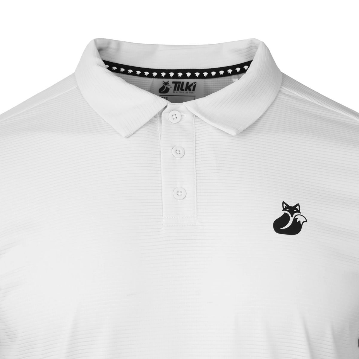 TILKI - Polera Tilki Polo Pro Lehinde Blanca Tenis Padel