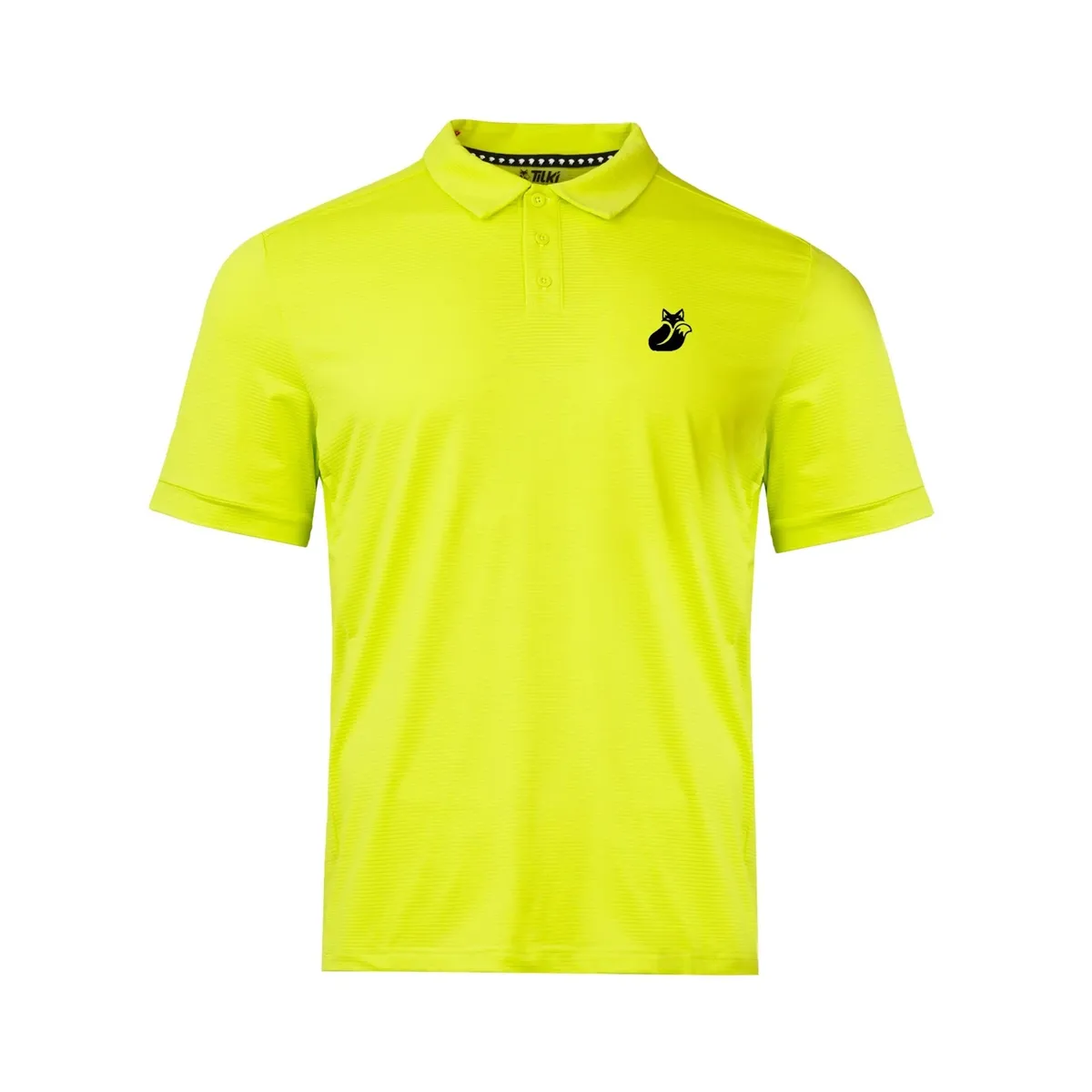 TILKI - Polera Tilki Polo Pro Lehinde Amarillo Fluor Tenis Padel