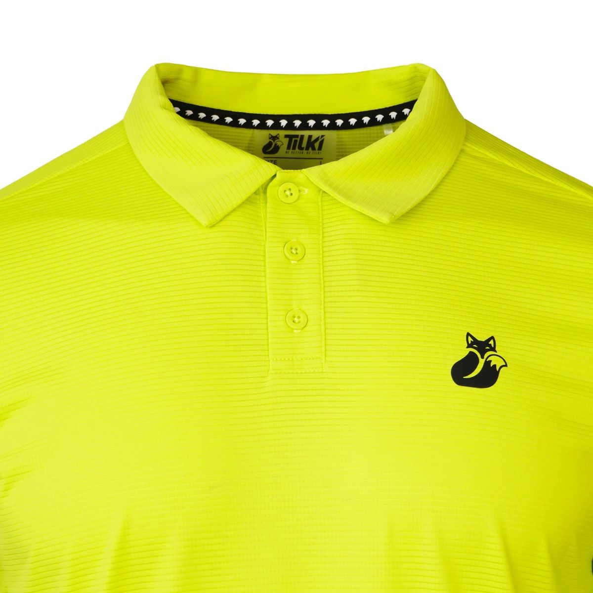 TILKI - Polera Tilki Polo Pro Lehinde Amarillo Fluor Tenis Padel