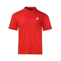 TILKI - Polera Polo Pro Lehinde Roja Tenis Padel