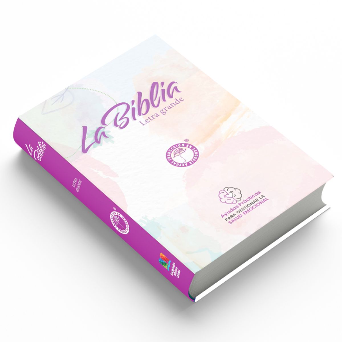 SOCIEDADES BIBLICAS UNIDAS - Biblia TLA Valiosa Letra grande con ayudas sobre Salud emocional