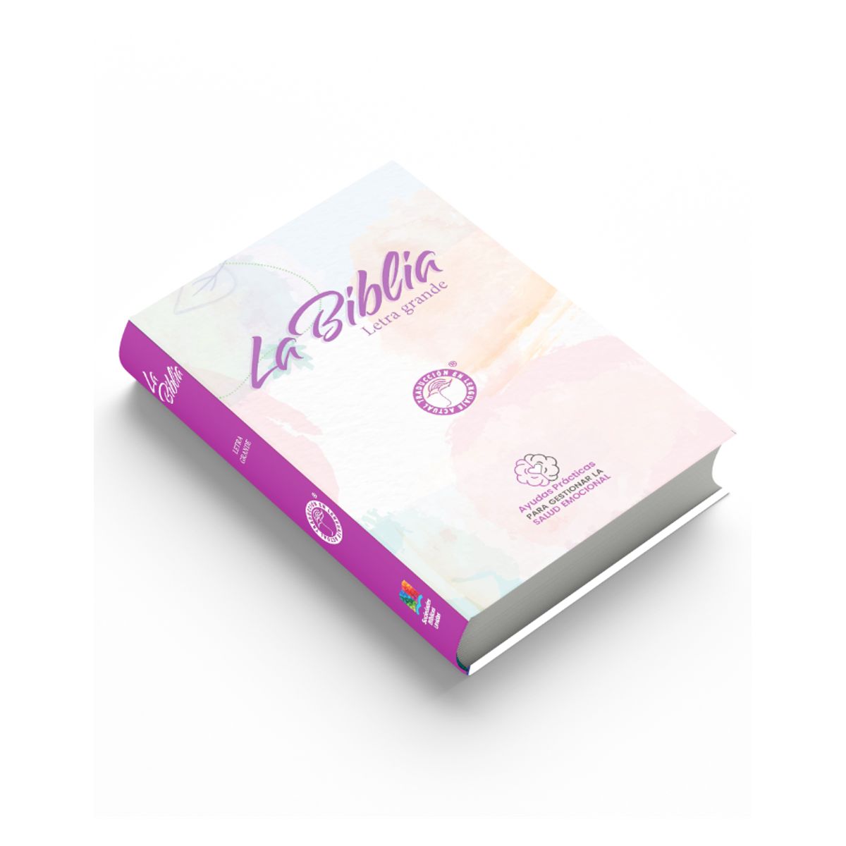 SOCIEDADES BIBLICAS UNIDAS - Biblia TLA Valiosa Letra grande con ayudas sobre Salud emocional