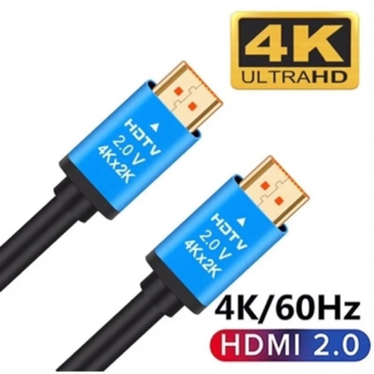 GENERICO - Cable Hdmi 4k Ultra Hdtv 2.0v 2160p Alta Velocidad 5 Mts