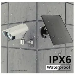 OEM - Panel solar para cámaras de seguridad cámara USB de 4 W