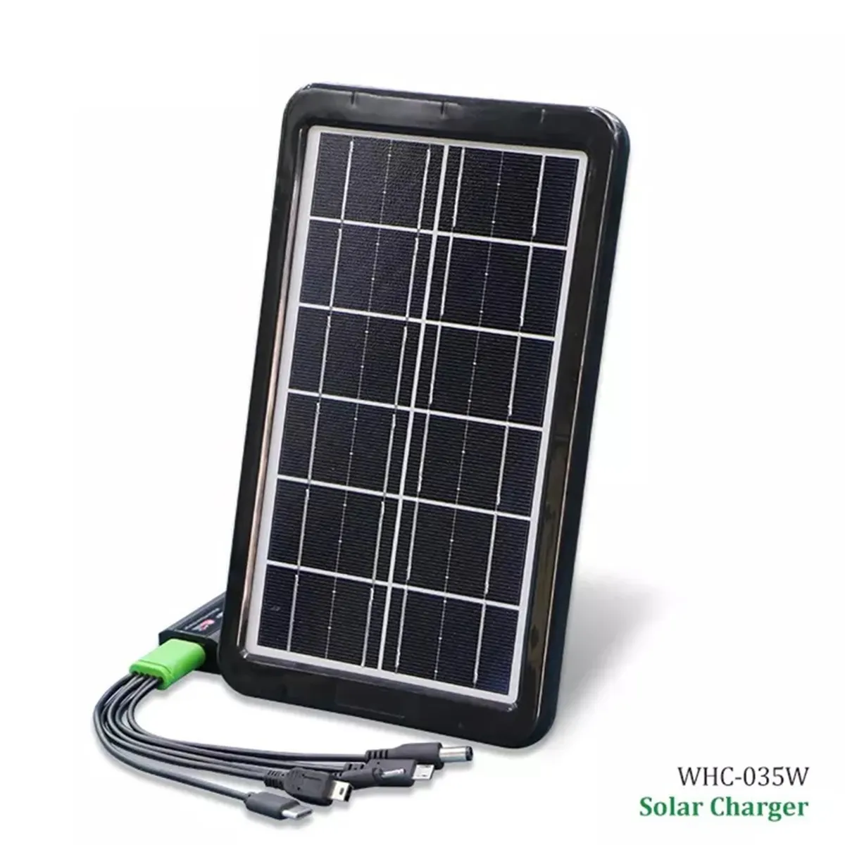 GENERICO - Panel solar portátil cargador múltiple 8W Dispositivos Móviles y Más